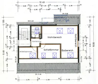 Helle 3-Zimmer Dachgeschosswohnung